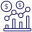 Incremental Business Growth Icon