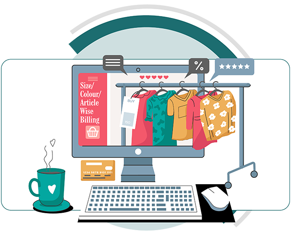 Color/Design/Size Wise Billing