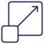 Highly Scalable Icon