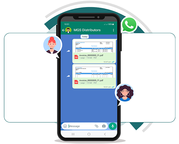 Send Invoices On WhatsApp