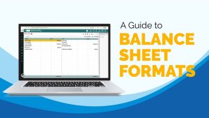 Balance Sheet Formats