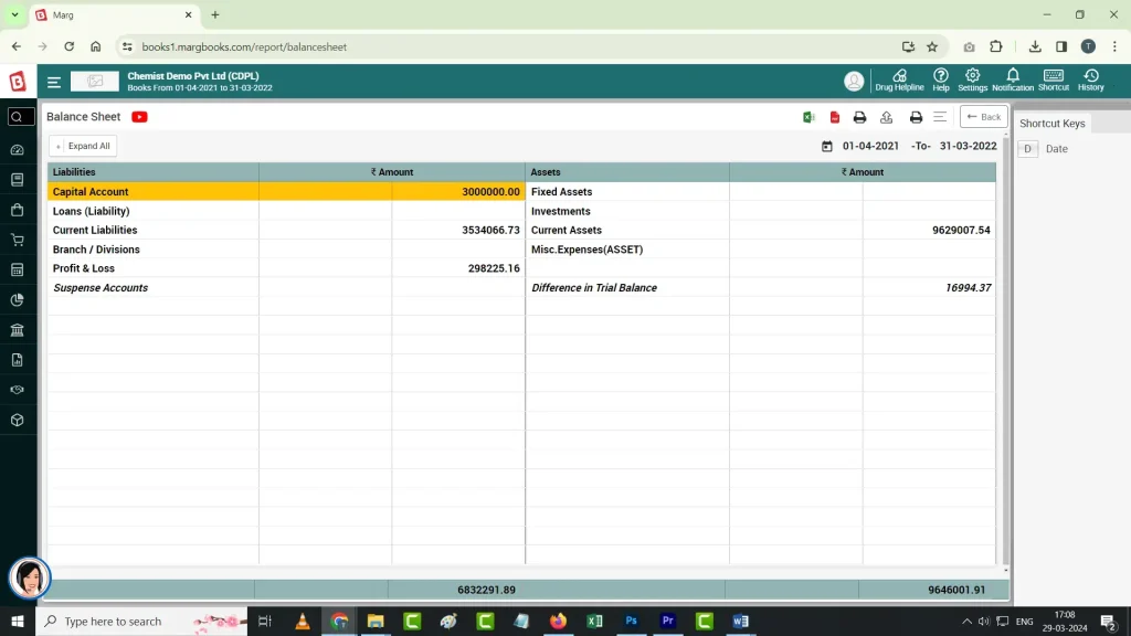 Balance Sheet