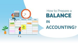 prepare a balance sheet in accounting