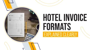 Hotel Invoice Format