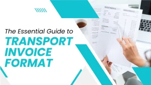 Transport Invoice Format