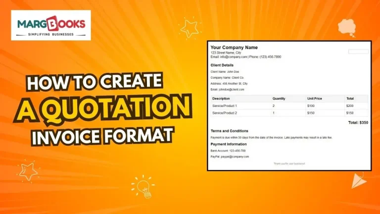 How To Create A Quotation Invoice Format