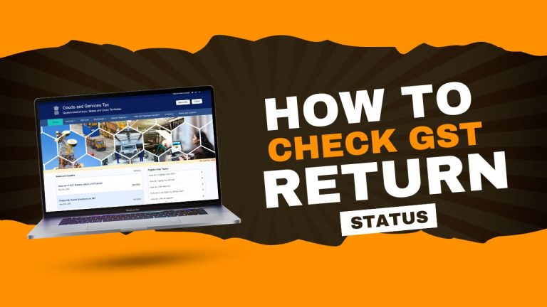 How To Check GST Return Status