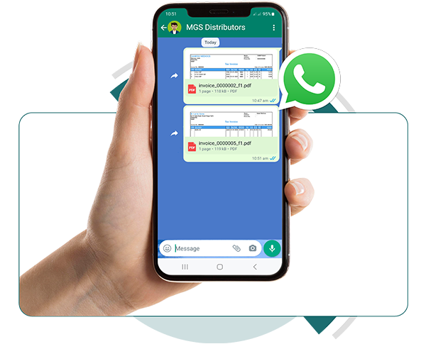 Send Invoices On WhatsApp